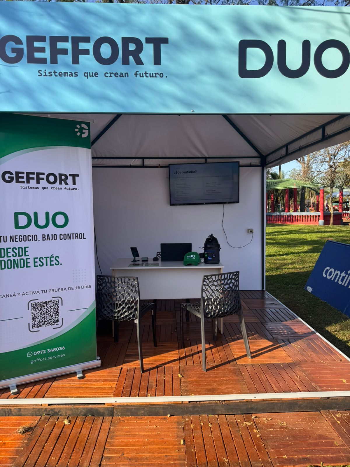 Stand de Geffort en la Expo Yguazú 2026